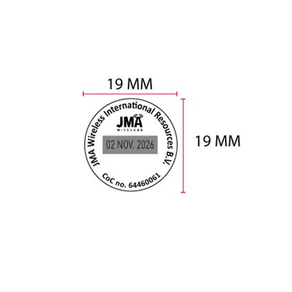 Timbro della data autoinchiostrante 3,8 mm PET-300 – Area stampa